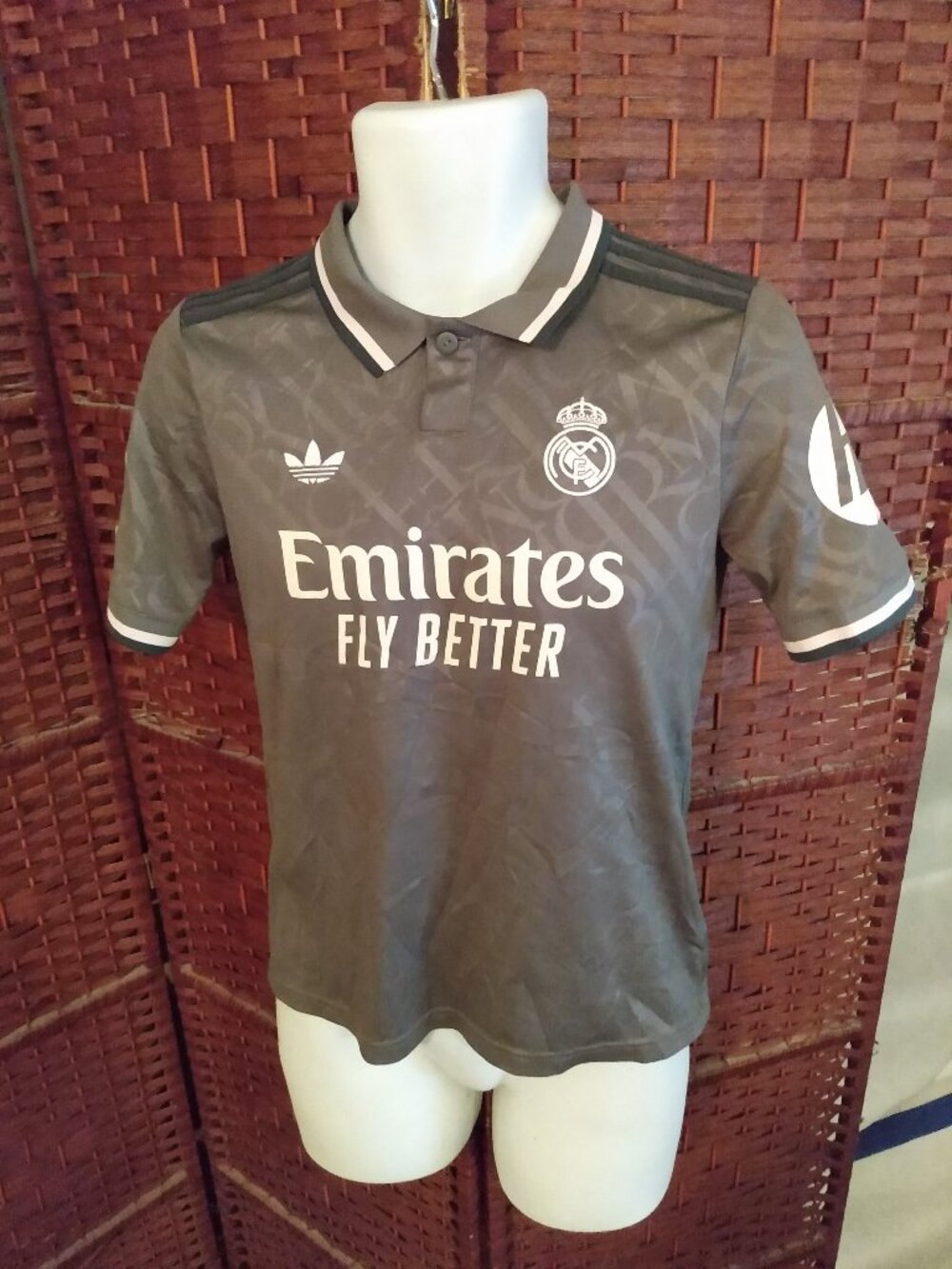 Adidas 2024/25 Real Madrid Third Jersey Soccer Youth 13-14 Mbappe